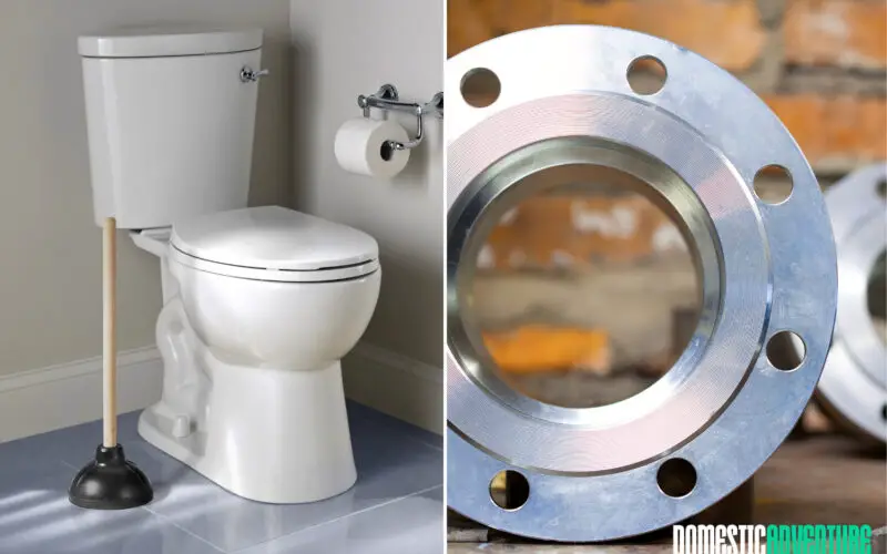 Should The Toilet Flange Be Flush With The Floor?